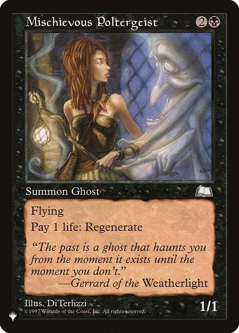 Mischievous Poltergeist (WTH-74) [The List]