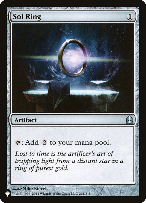 Sol Ring (CMD-261) [The List]