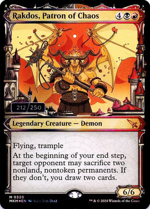 Rakdos, Patron of Chaos (320z) [Murders at Karlov Manor]