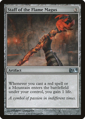 Staff of the Flame Magus (220) [Magic 2014]