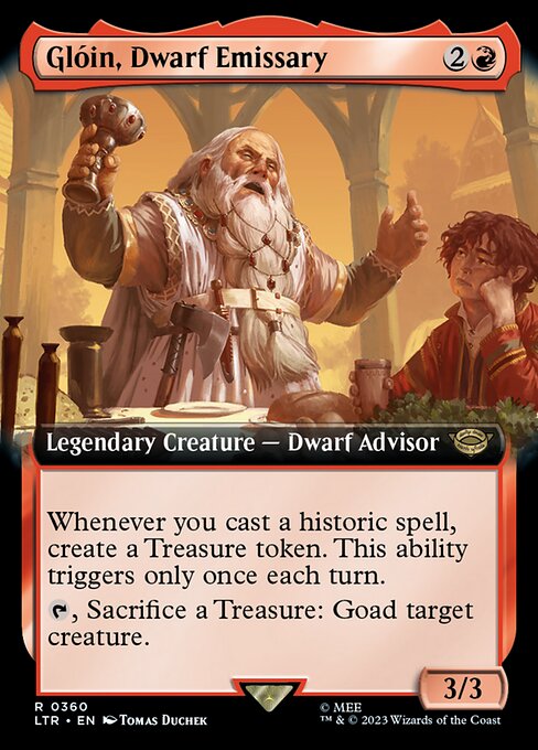 Glóin, Dwarf Emissary (360) [The Lord of the Rings: Tales of Middle-earth] [Extended Art]