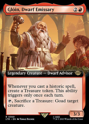 Glóin, Dwarf Emissary (360) [The Lord of the Rings: Tales of Middle-earth] [Extended Art]