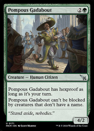 Pompous Gadabout (171) [Murders at Karlov Manor]