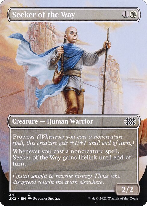 Seeker of the Way (341) [Double Masters 2022] [Borderless]