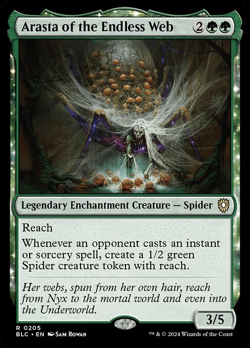 Arasta of the Endless Web (205) [Bloomburrow Commander]