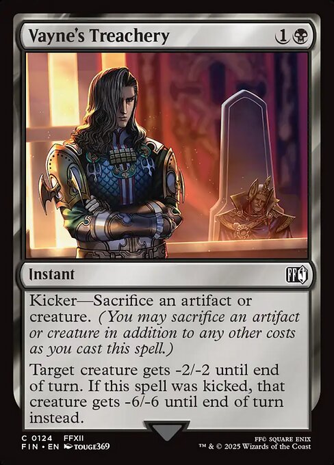 Vayne's Treachery (124) [Final Fantasy]