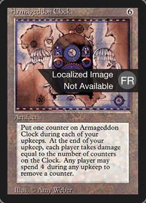 Armageddon Clock (234) [Foreign Black Border]