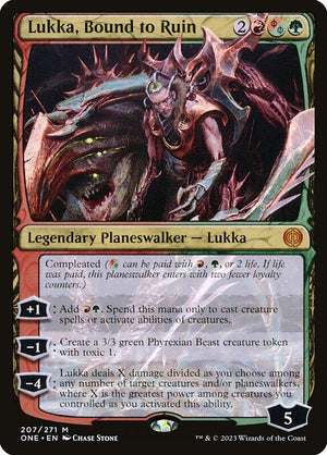 Lukka, Bound to Ruin (207) [Phyrexia: All Will Be One]