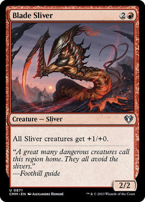 Blade Sliver (871) [Commander Masters]