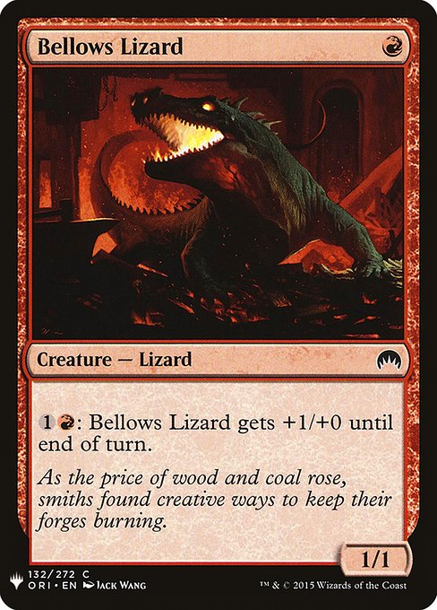 Bellows Lizard (ORI-132) [The List]