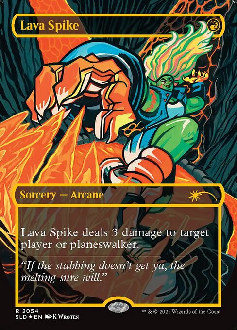 Lava Spike (2054) [Secret Lair Drop]