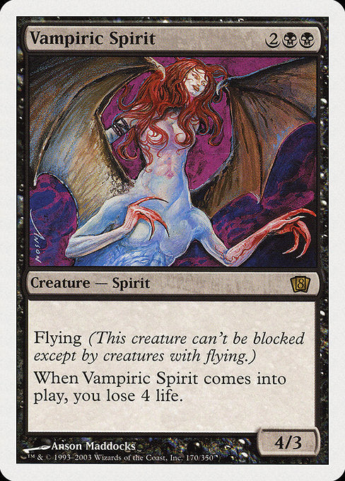 Vampiric Spirit (170) [Eighth Edition]