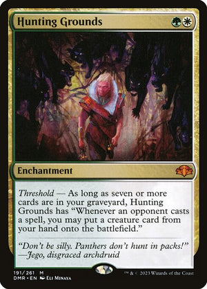 Hunting Grounds (191) [Dominaria Remastered]