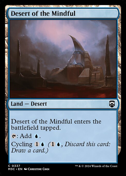 Desert of the Mindful (337) [Modern Horizons 3 Commander]