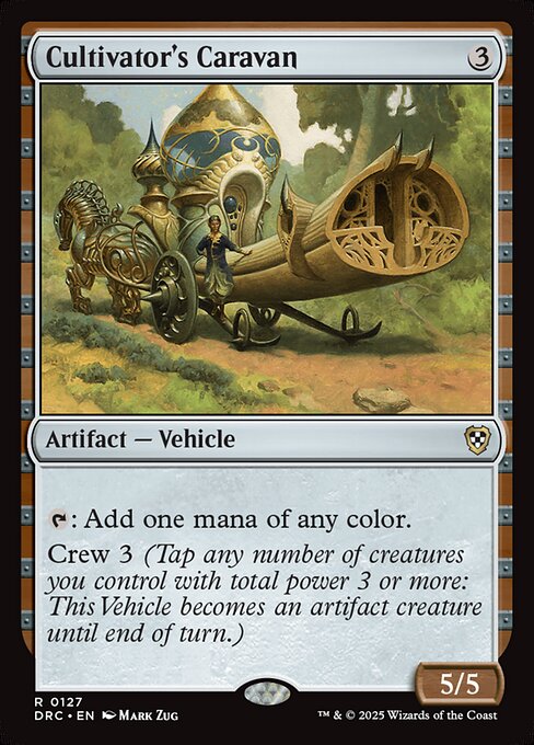 Cultivator's Caravan (127) [Aetherdrift Commander]
