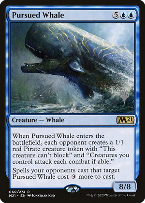 Pursued Whale (60p) [Core Set 2021 Promos]
