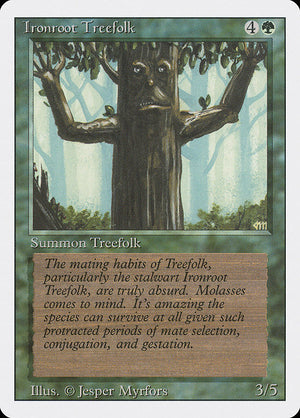 Ironroot Treefolk (204) [Revised Edition]