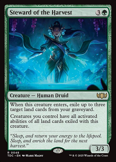 Steward of the Harvest (48) [Tarkir: Dragonstorm Commander]
