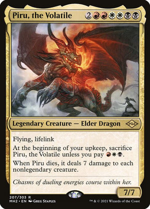 Piru, the Volatile (207) [Modern Horizons 2]
