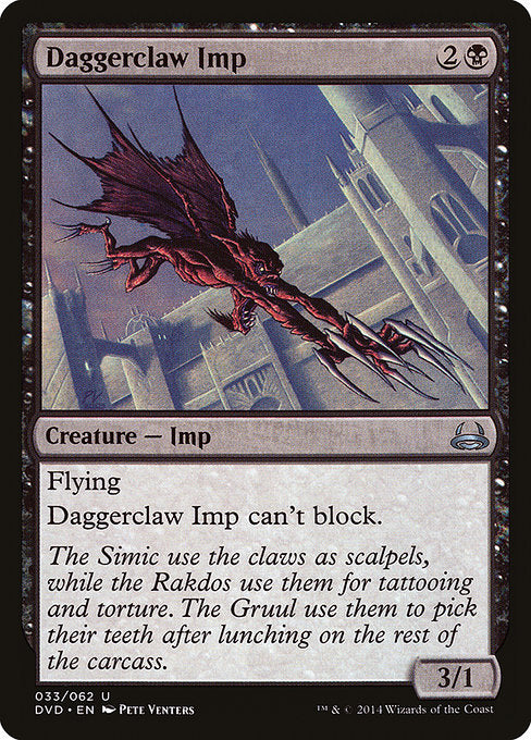 Daggerclaw Imp (33) [Duel Decks Anthology: Divine vs. Demonic]