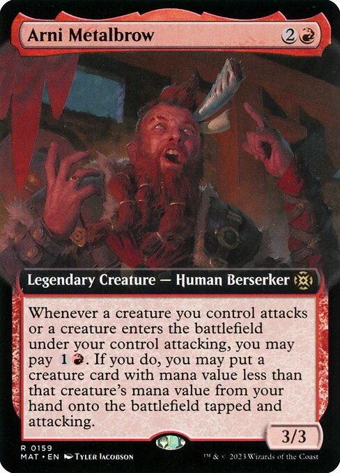 Arni Metalbrow (159) [March of the Machine: The Aftermath] [Extended Art]