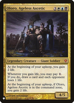 Oloro, Ageless Ascetic (C13-203) [The List]