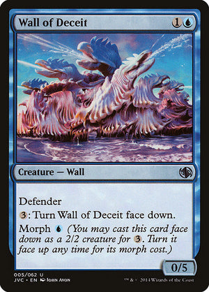 Wall of Deceit (5) [Duel Decks Anthology: Jace vs. Chandra]