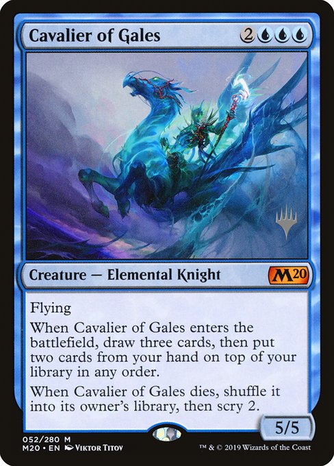Cavalier of Gales (52p) [Core Set 2020 Promos]