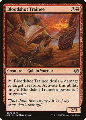 Bloodshot Trainee (107) [Modern Masters 2015]