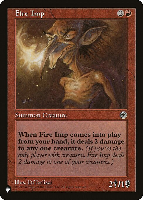 Fire Imp (POR-126) [The List]