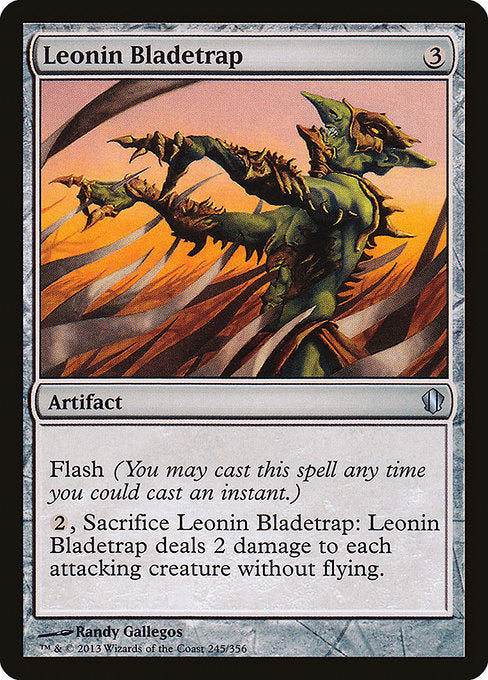 Leonin Bladetrap (245) [Commander 2013]