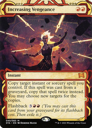 Increasing Vengeance (40) [Strixhaven Mystical Archive] [Showcase, Borderless]