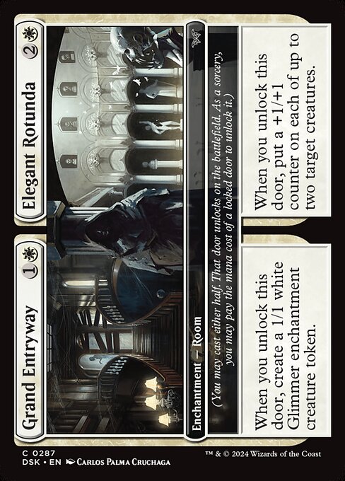 Grand Entryway // Elegant Rotunda (287) [Duskmourn: House of Horror]
