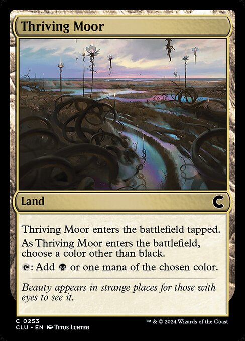 Thriving Moor (253) [Ravnica: Clue Edition]