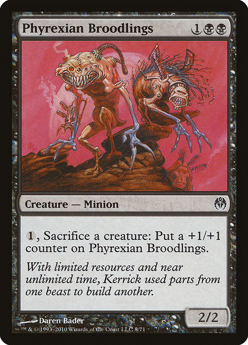 Phyrexian Broodlings (8) [Duel Decks: Phyrexia vs. the Coalition]