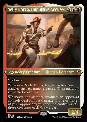 Nelly Borca, Impulsive Accuser (52) [Murders at Karlov Manor Commander]