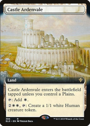 Castle Ardenvale (386) [Throne of Eldraine] [Extended Art]