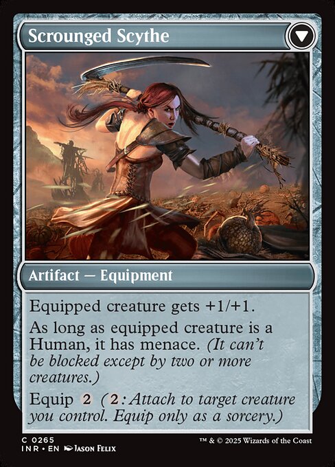 Harvest Hand // Scrounged Scythe (265) [Innistrad Remastered] Reverse