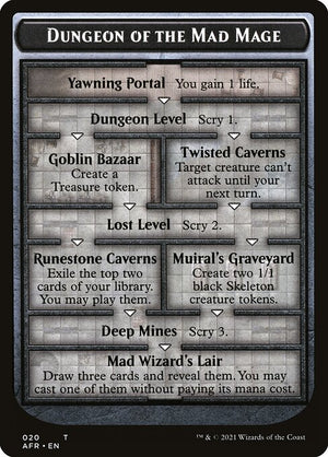 Dungeon of the Mad Mage (20) [Adventures in the Forgotten Realms Tokens]