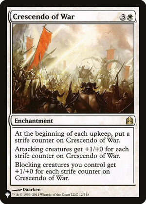 Crescendo of War (CMD-12) [The List]