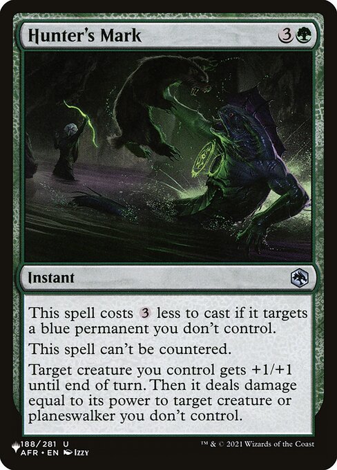 Hunter's Mark (AFR-188) [The List]