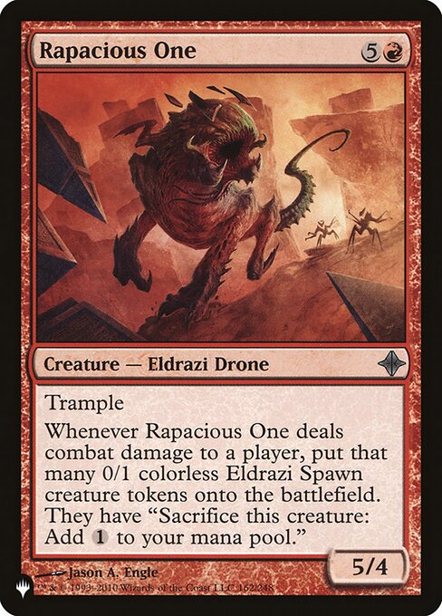 Rapacious One (ROE-162) [The List]