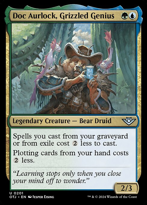 Doc Aurlock, Grizzled Genius (201) [Outlaws of Thunder Junction]