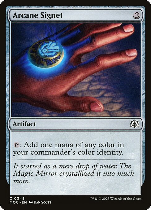 Arcane Signet (348) [March of the Machine Commander]