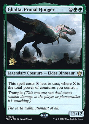Ghalta, Primal Hunger (222s) [Foundations Promos]