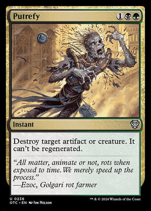 Putrefy (238) [Outlaws of Thunder Junction Commander]