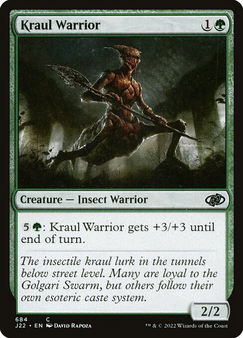 Kraul Warrior (684) [Jumpstart 2022]