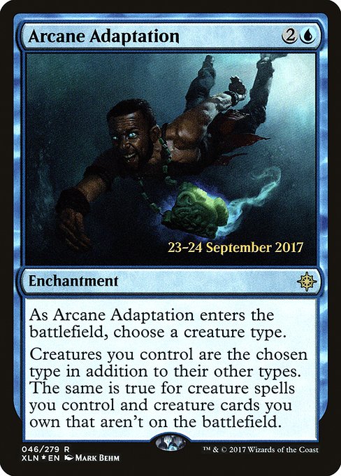 Arcane Adaptation (46s) [Ixalan Promos]