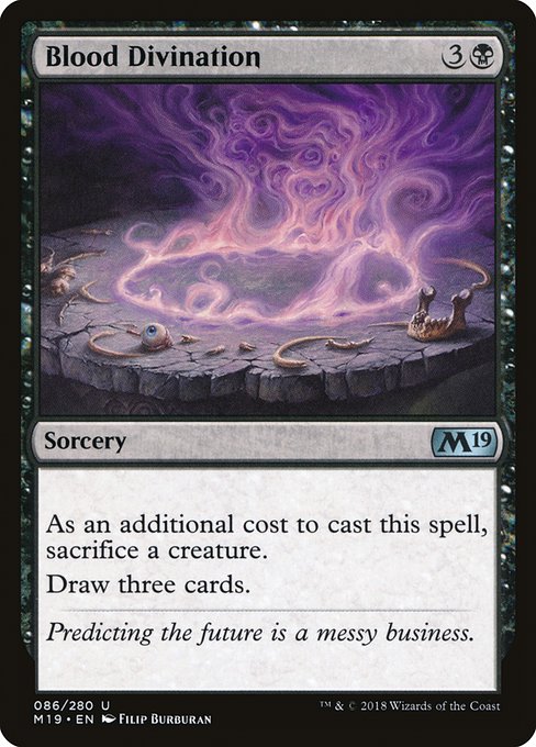 Blood Divination (86) [Core Set 2019]