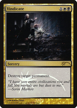 Vindicate (7) [Judge Gift Cards 2013]